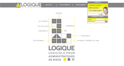 Desktop Screenshot of logique.fr
